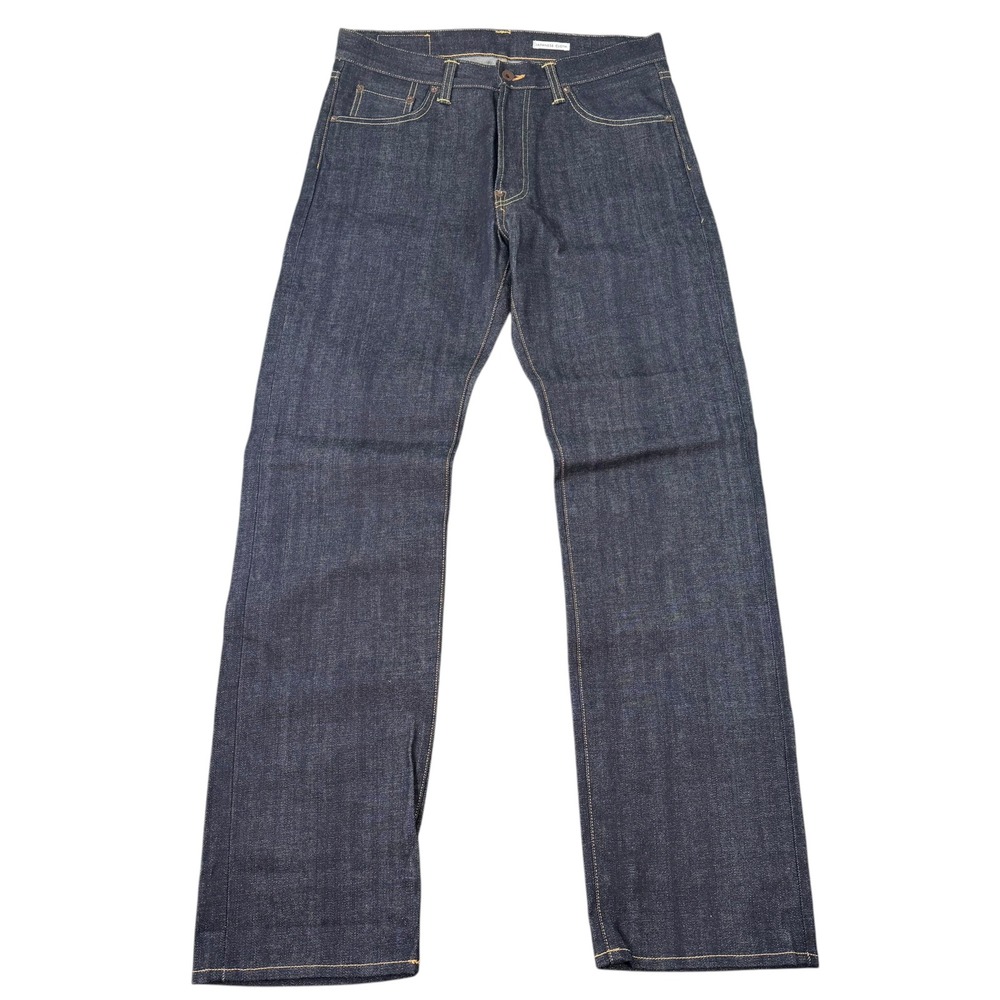 Edwin Mens Nashville Japanese Cloth Raw Denim Straight Leg Jeans Size 33x32
